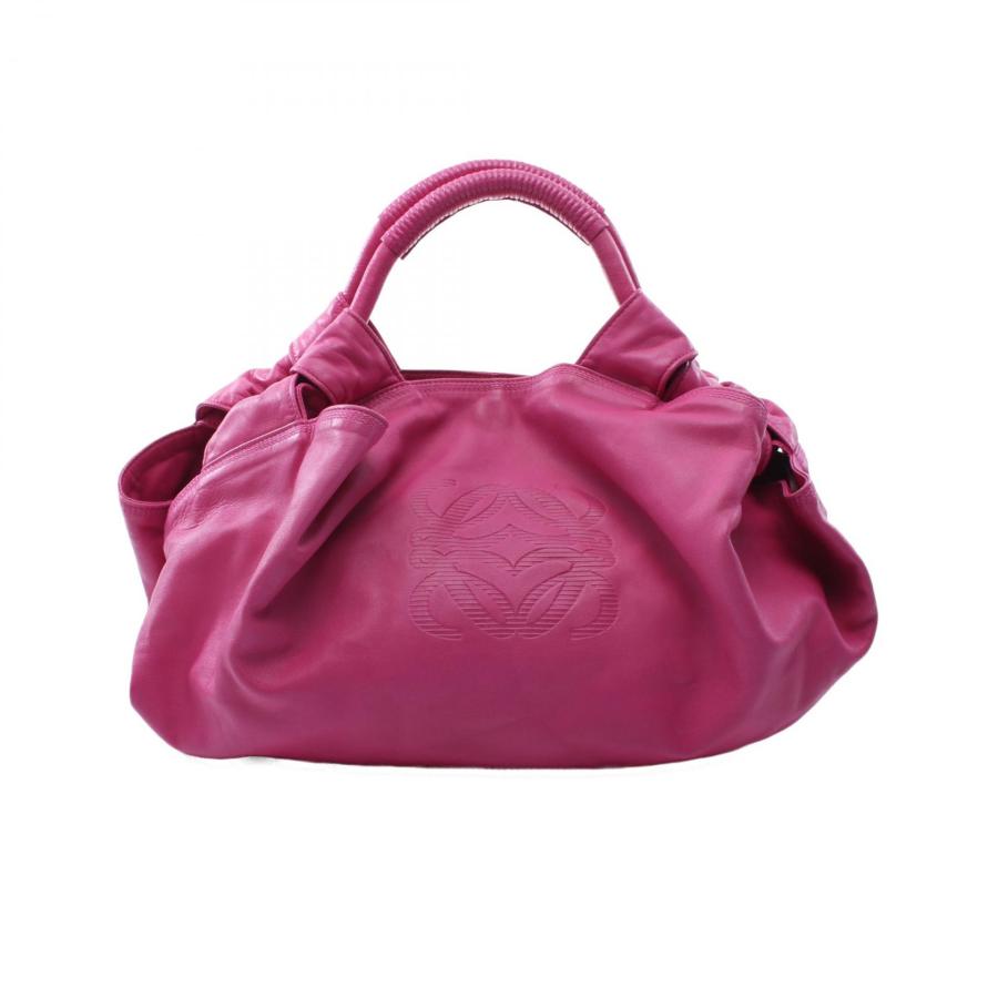 LOEWE ロエベ ナッパアイレ ブランドオフ レザー ハンドバッグ LOEWE ロエベ ナッパアイレ ブランドオフ レザー ハンドバッグ