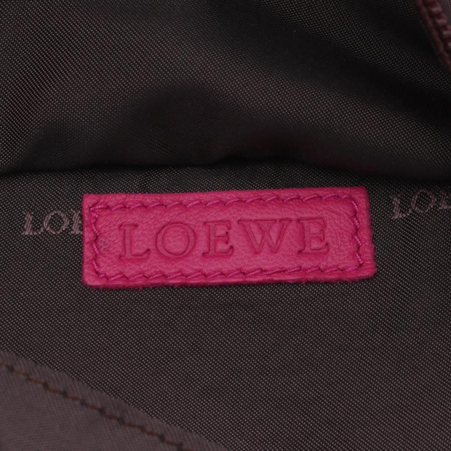 LOEWE ロエベ ナッパアイレ ブランドオフ レザー ハンドバッグ LOEWE ロエベ ナッパアイレ ブランドオフ レザー ハンドバッグ