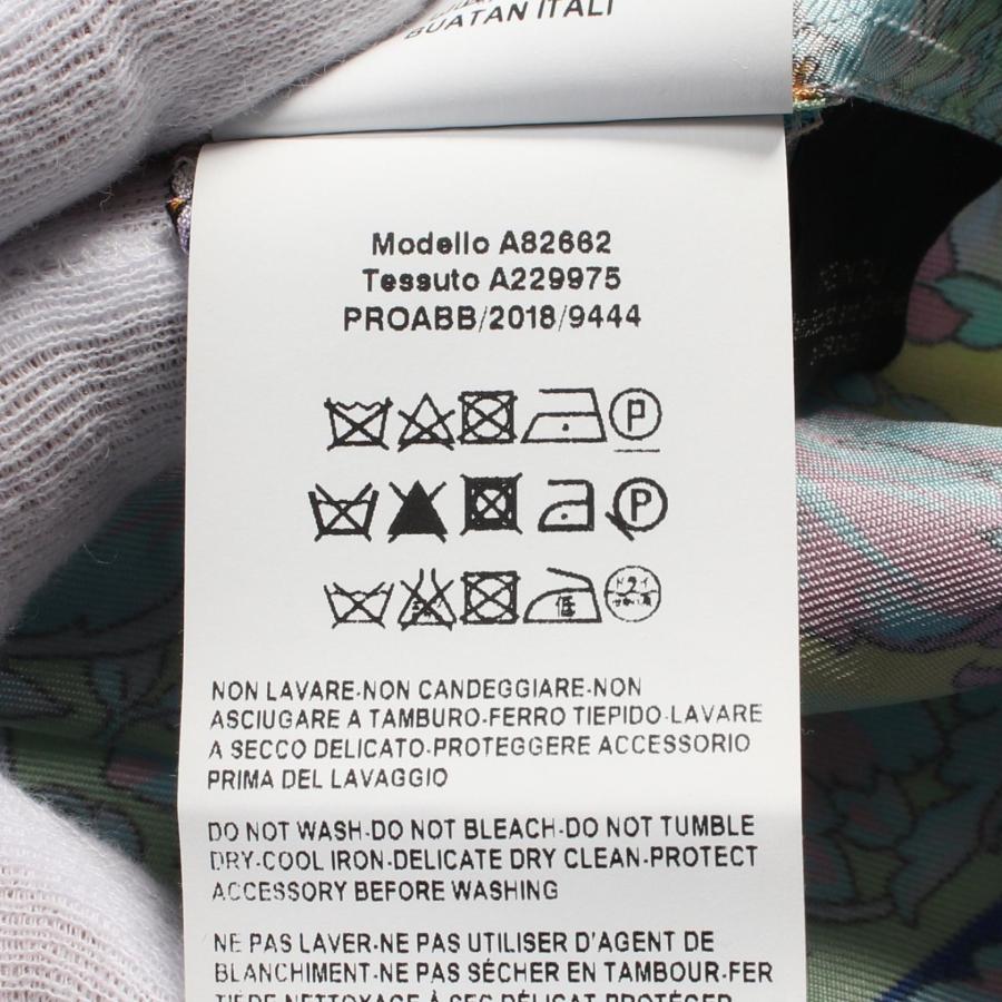 ヴェルサーチ メドゥーサボタン ブランドオフ VERSACE シルク