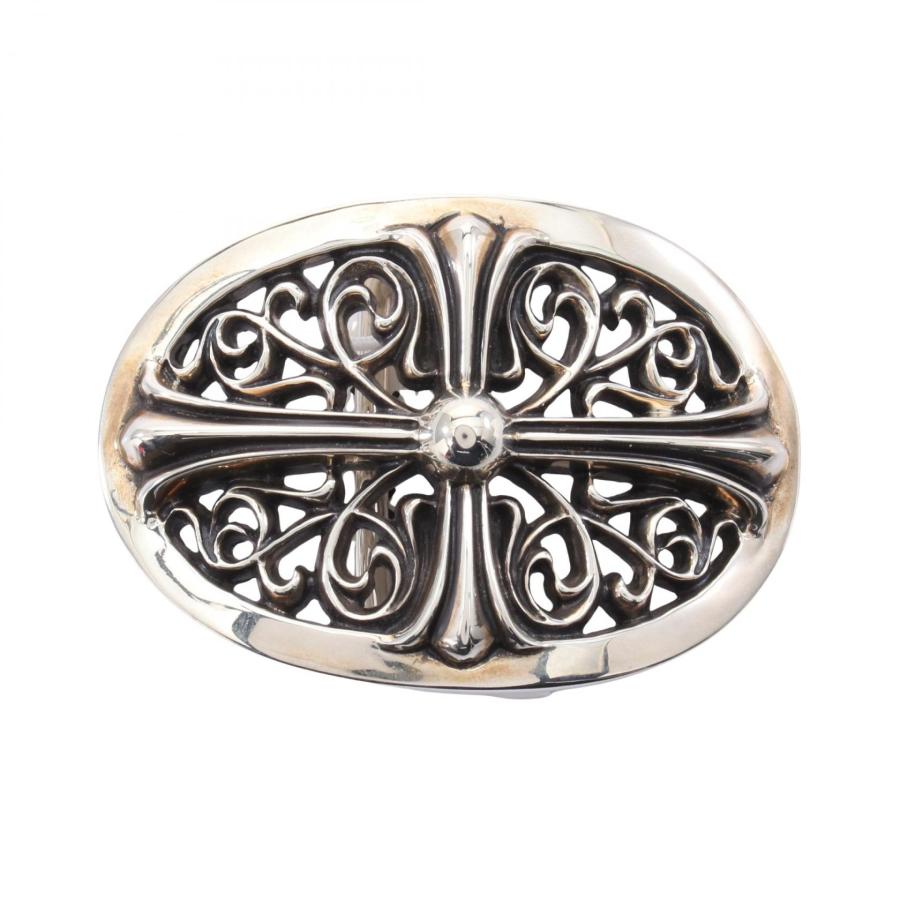 クロムハーツ クラシックオーバルクロス ベルトバックル ブランドオフ