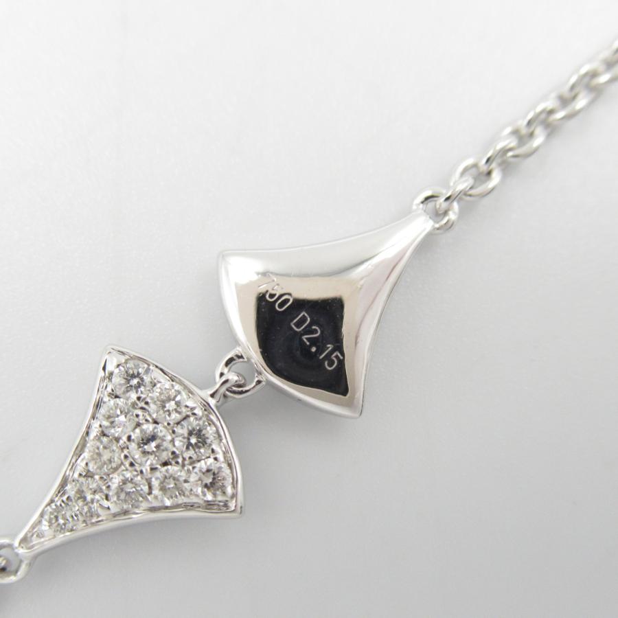 ジュエリー ダイヤモンド ネックレス ブランドオフ JEWELRY K18WG