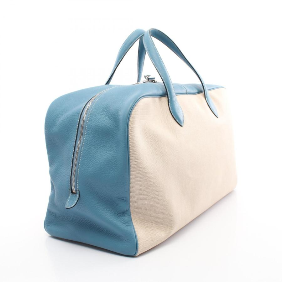 HERMES（エルメス） ヴィクトリア50 エクリュ ブルージーン ブランド 