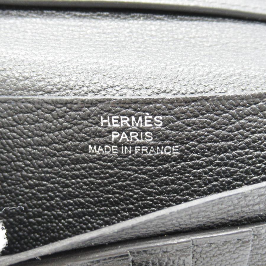 HERMES エルメス ベアンコンパクト ブラック 二つ折り財布 HERMES エルメス ベアンコンパクト ブラック 二つ折り財布