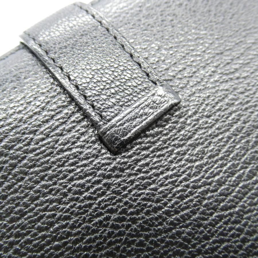 HERMES エルメス ベアンコンパクト ブラック 二つ折り財布 HERMES エルメス ベアンコンパクト ブラック 二つ折り財布