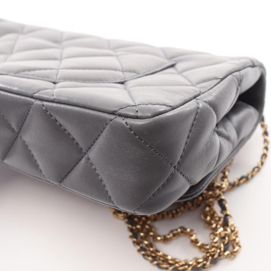 CHANEL シャネル マトラッセ ブランドオフ ラムスキン(羊革 CHANEL シャネル マトラッセ ブランドオフ ラムスキン(羊革