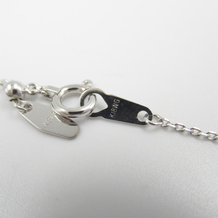 ジュエリー ダイヤモンド ネックレス ブランドオフ JEWELRY K18WG 