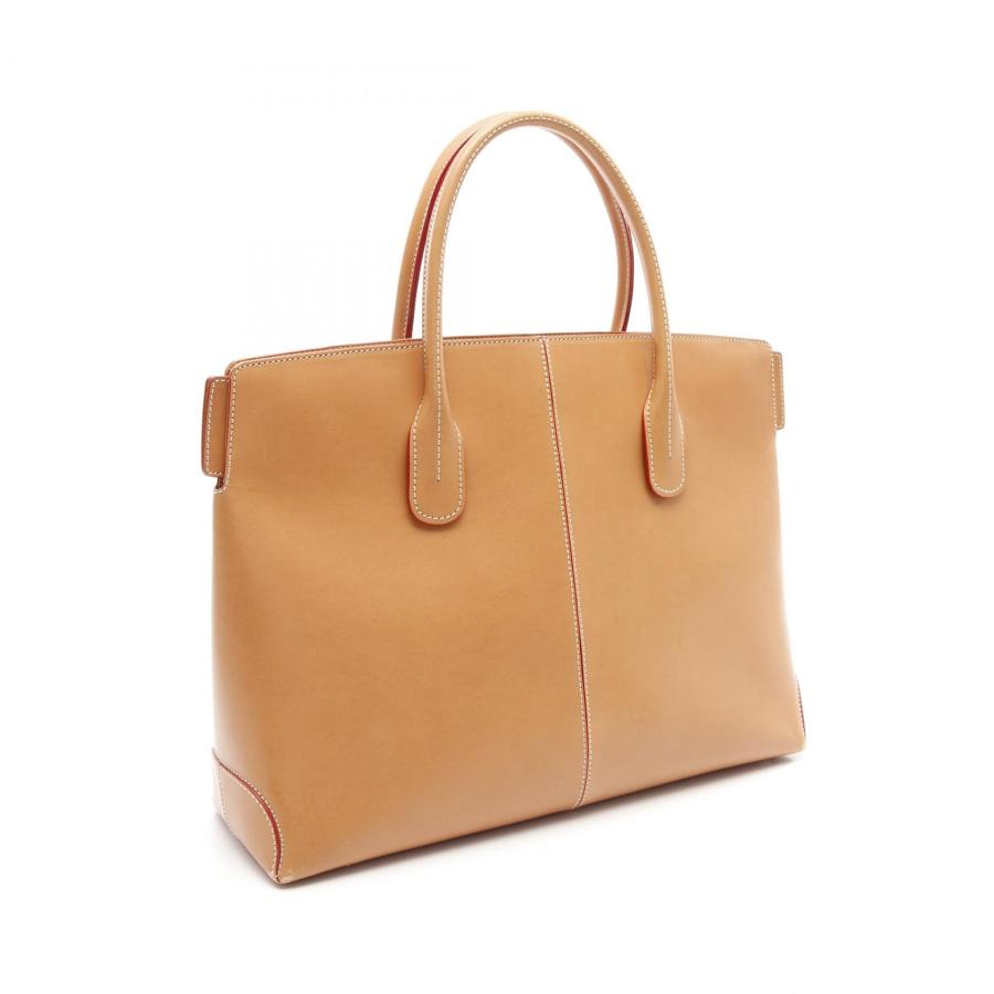 トッズ Dバッグ ブランドオフ TOD'S レザー トートバッグ 中古