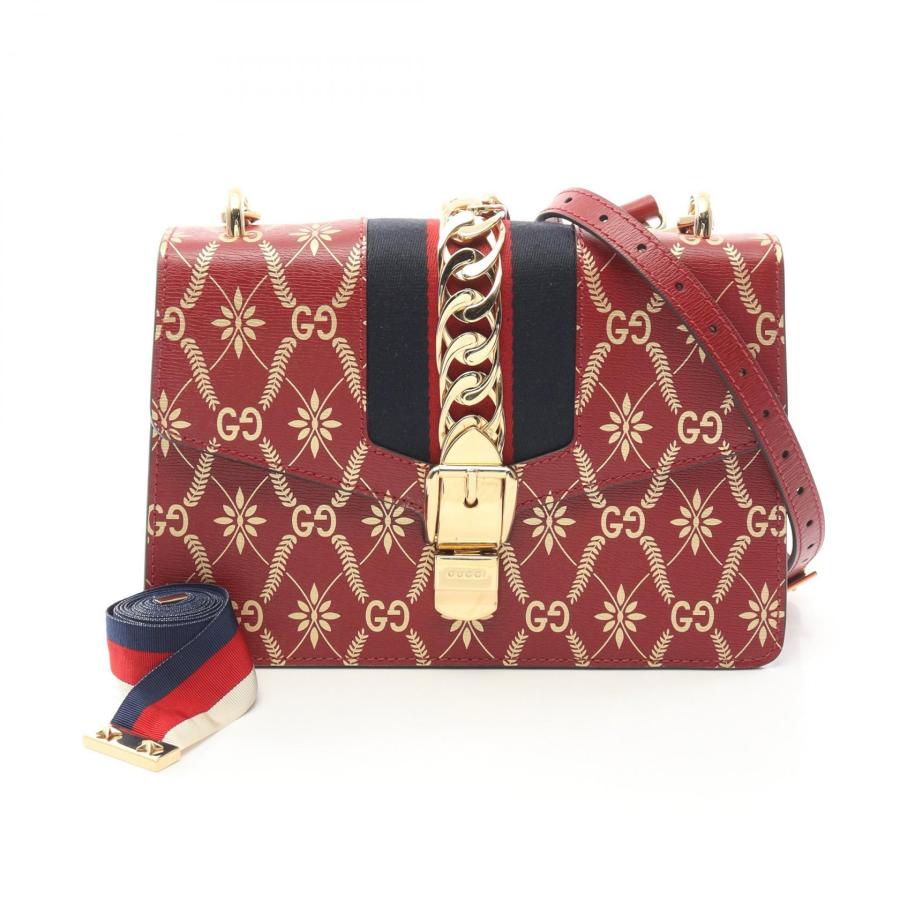 GUCCI（グッチ） シルヴィ シェリーライン GG柄 ブランドオフ