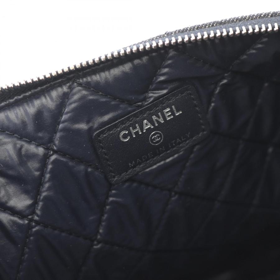 CHANEL デニム クラッチバッグ　ドゥービル CHANEL シャネル ドーヴィル ブランドオフ デニム セカンド