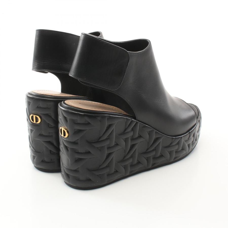 ディオール Attitude Dior カナージュソール ブランドオフ レザー 