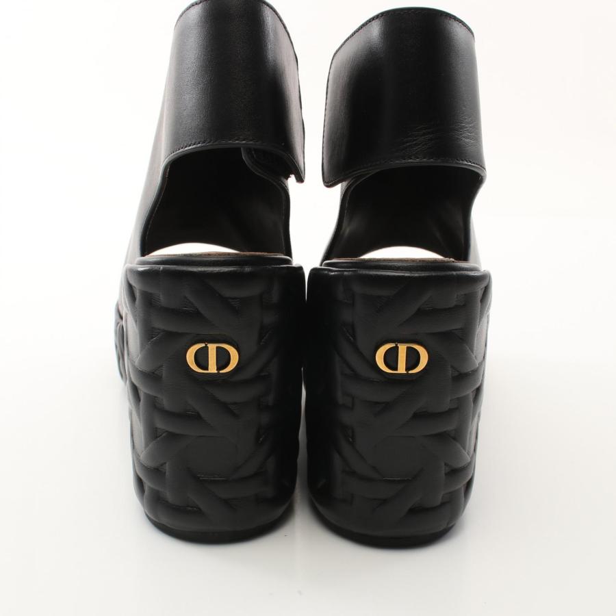 ディオール Attitude Dior カナージュソール ブランドオフ レザー 