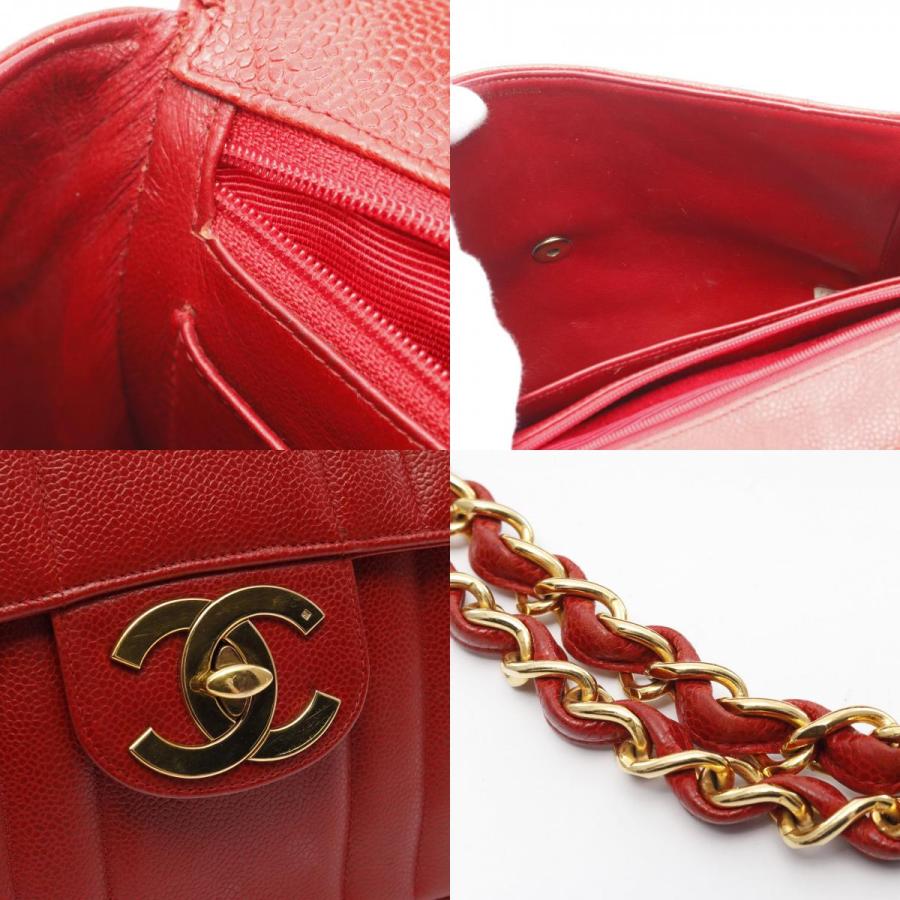CHANEL（シャネル） マドモアゼル ブランドオフ キャビアスキン(グレ
