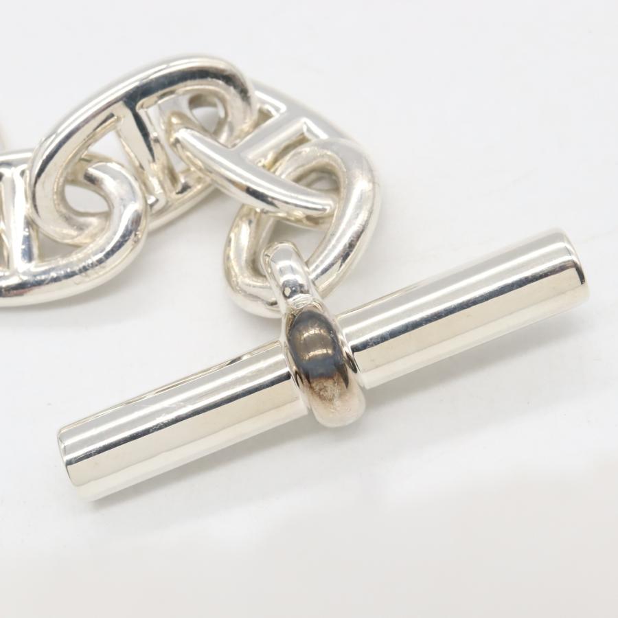 高級 エルメス シェーヌダンクルTGM 13コマ シルバー925 ブレスレット HERMES シェーヌダンクル TGM 13コマ – Trip