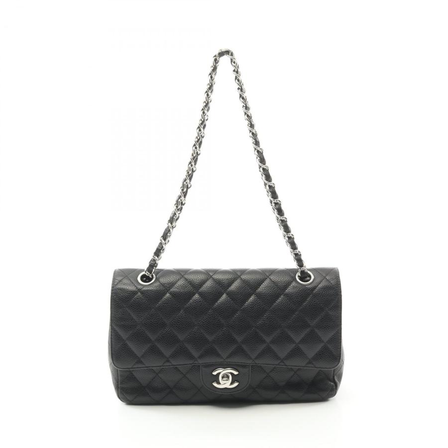 CHANEL（シャネル） マトラッセ Wフラップ ブランドオフ キャビア