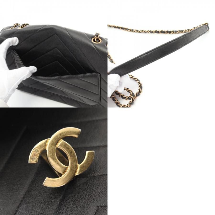 CHANEL シャネル シェブロン Vステッチ ブランドオフ ラムスキン CHANEL シャネル シェブロン Vステッチ ブランドオフ ラムスキン
