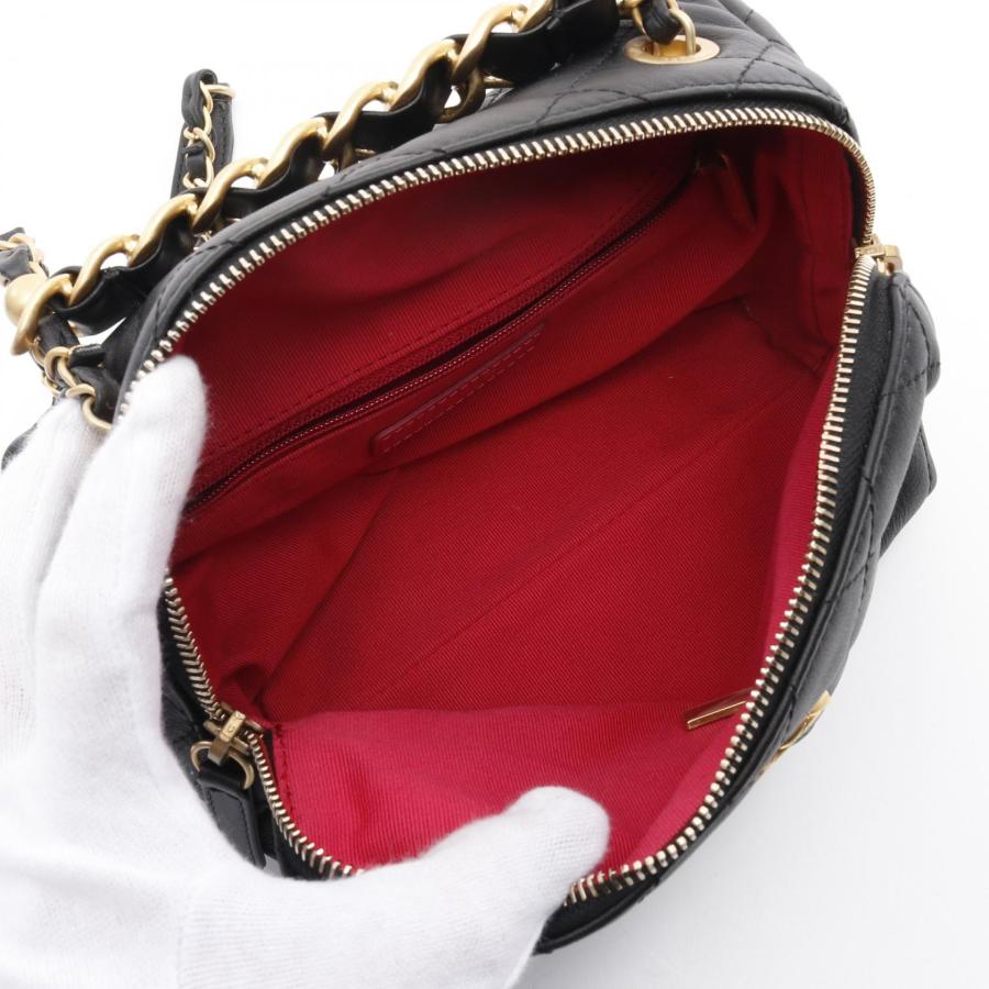 CHANEL シャネル ミニボーリングバッグ マトラッセ ブランドオフ  