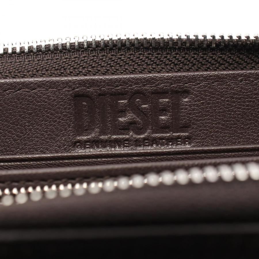 DIESEL ディーゼル CONTINENTAL ZIP L ブランドオフ レザー DIESEL ディーゼル CONTINENTAL ZIP L ブランドオフ レザー