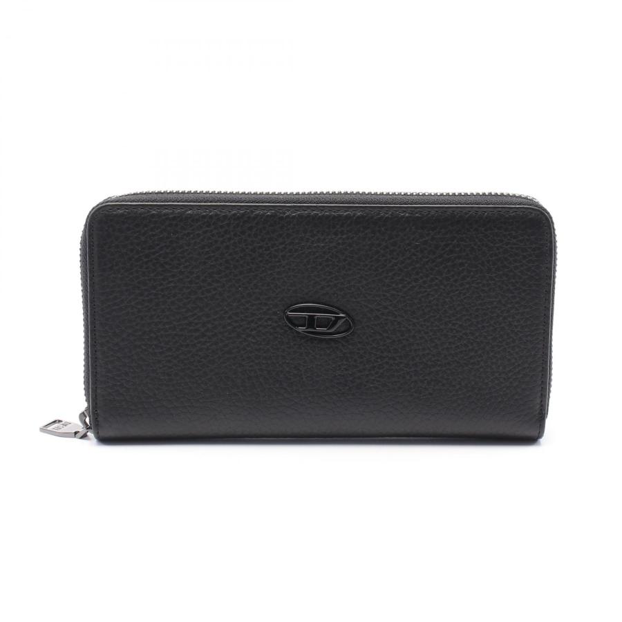 DIESEL ディーゼル CONTINENTAL ZIP L ブランドオフ レザー ラウンド長