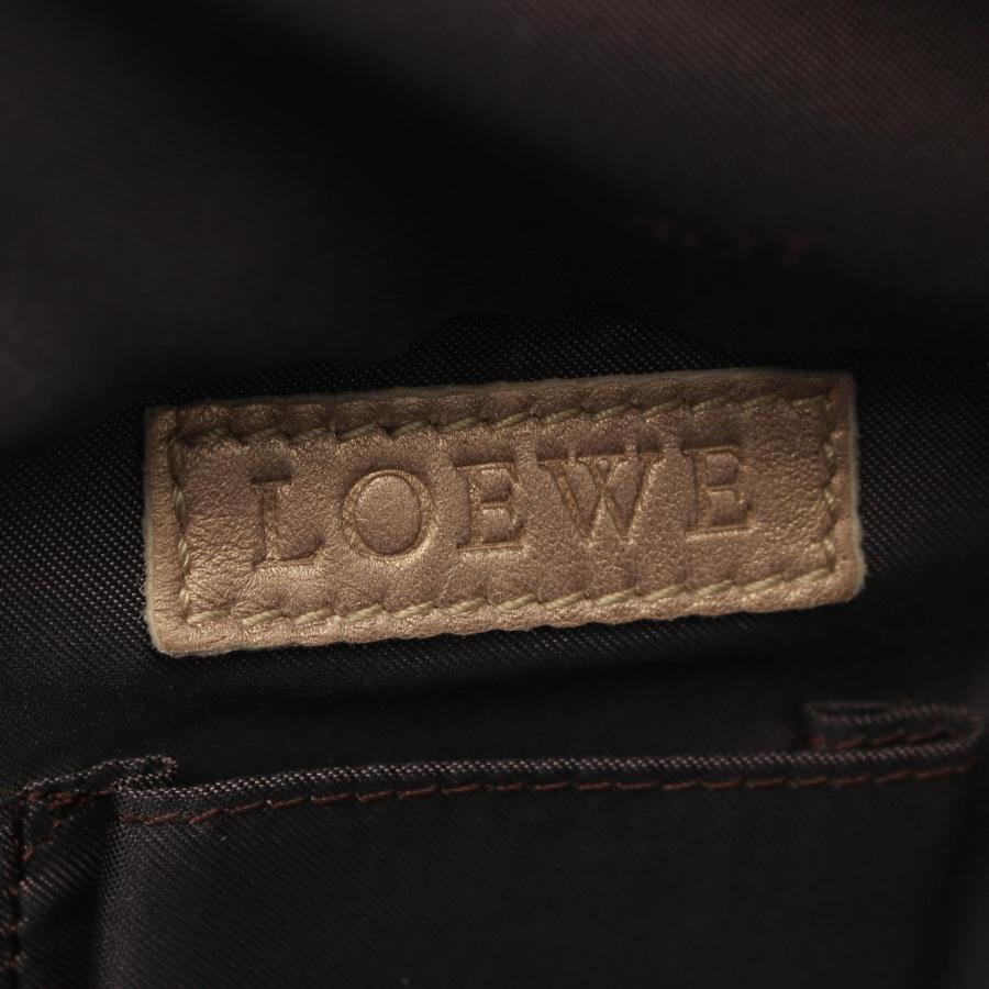 LOEWE ロエベ ナッパアイレ ブランドオフ レザー ハンドバッグ LOEWE ロエベ ナッパアイレ ブランドオフ レザー ハンドバッグ