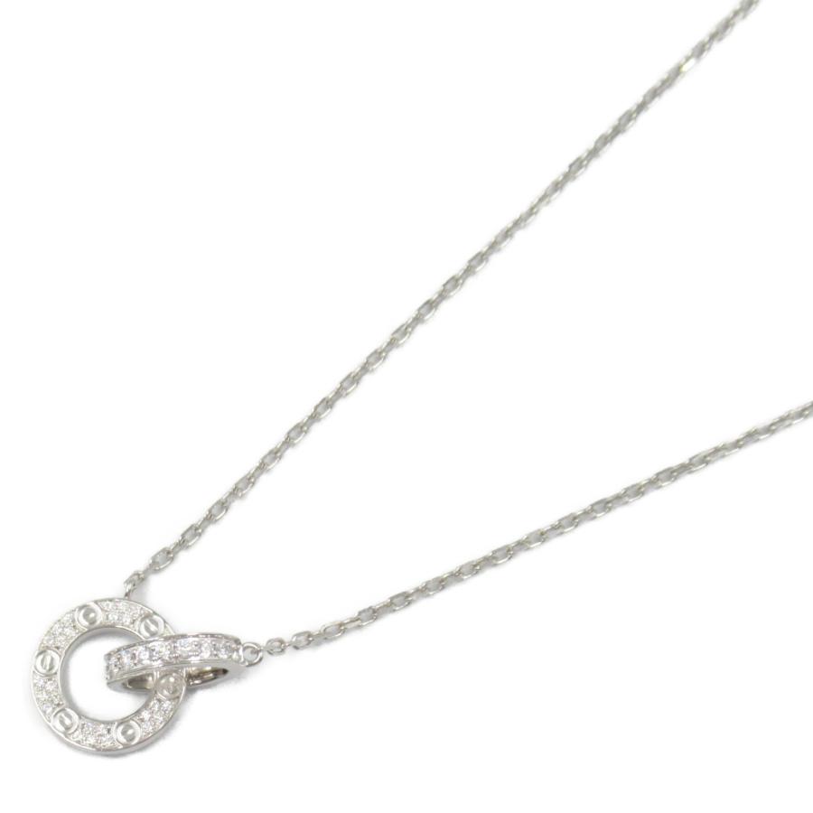 Cartier（カルティエ） ベビーラブ ネックレス ダイヤ ブランドオフ