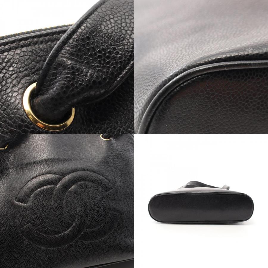 CHANEL（シャネル） ココマーク ブランドオフ キャビアスキン(グレ