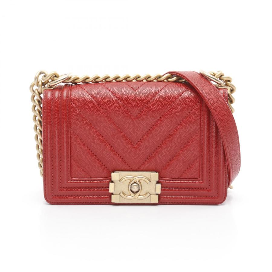 CHANEL（シャネル） ボーイシャネル スモール シェブロン Vステッチ