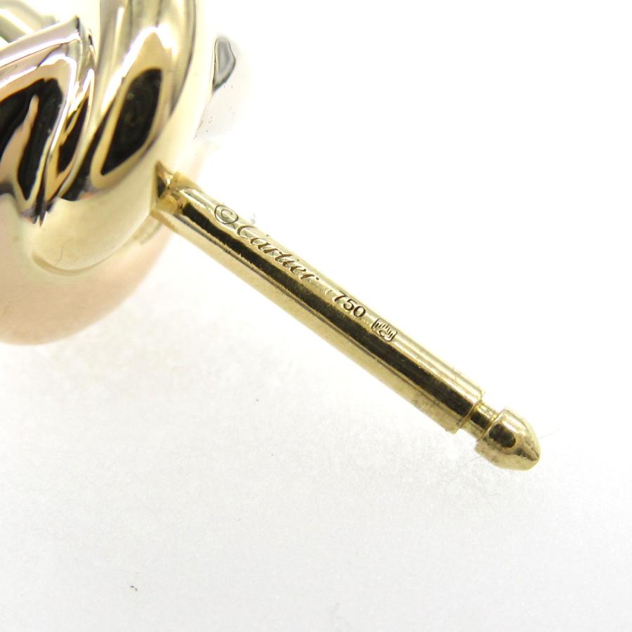 Cartier（カルティエ） ベビートリニティ ダイヤ ピアス ブランドオフ
