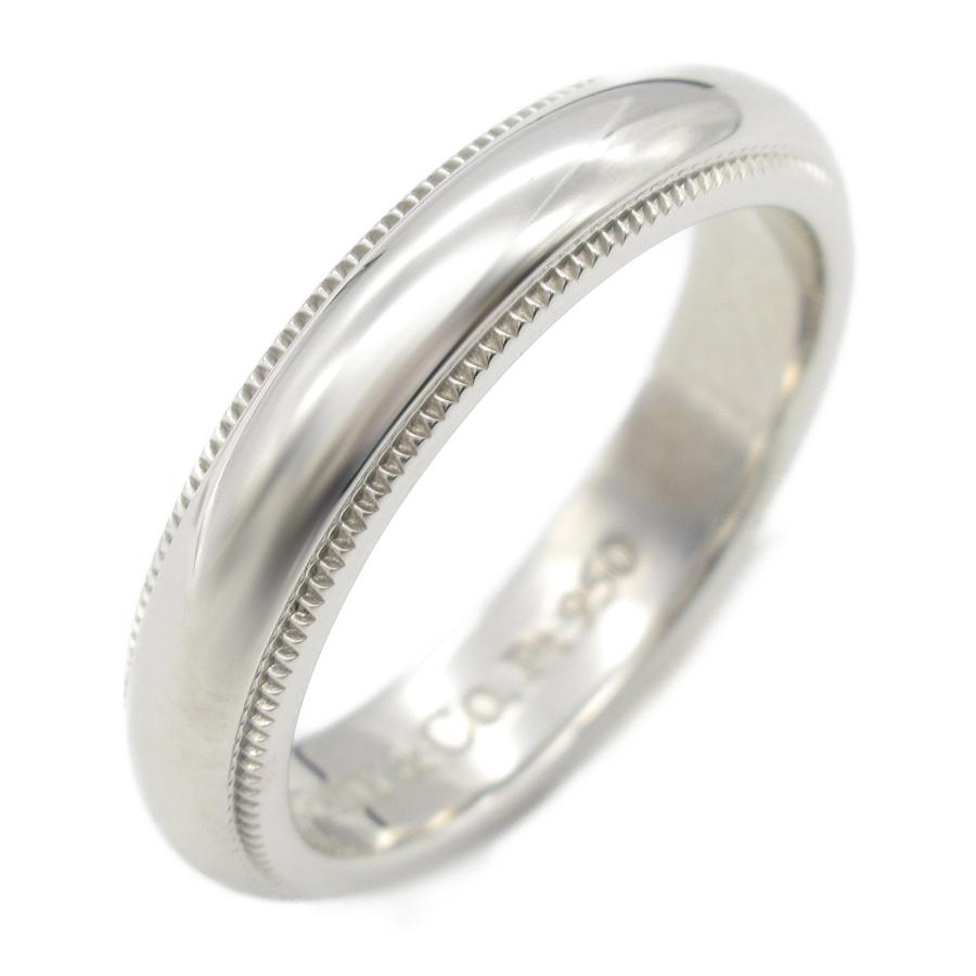 TIFFANY&Co. ティファニー ミルグレイン リング ブランドオフ  
