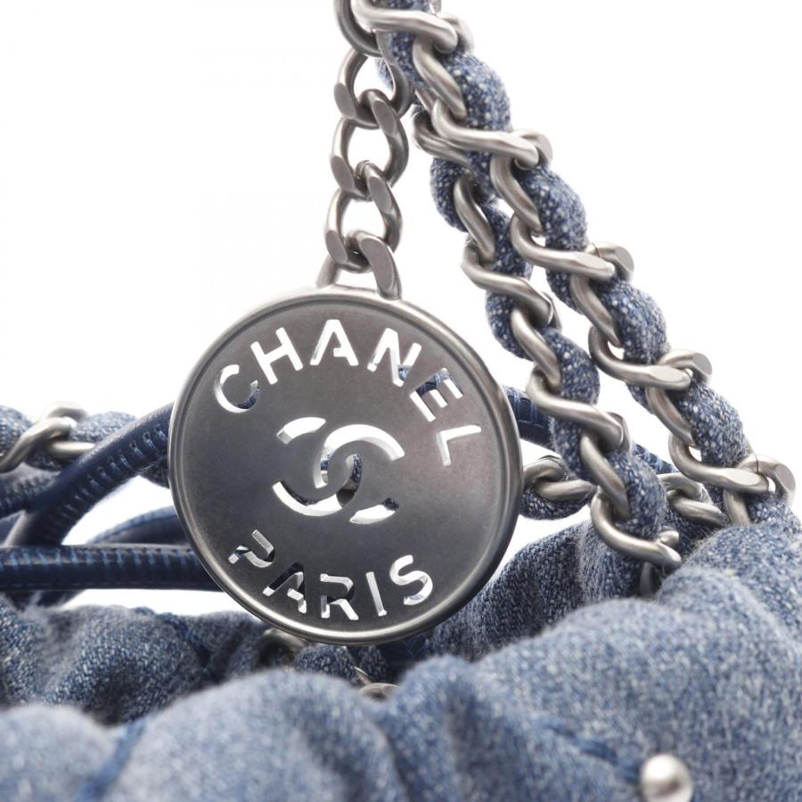 極美品　CHANEL シャネル22 ミニ　デニム ショルダーバッグ シャネル シャネル22ミニ デニム チェーンショルダーバッグ