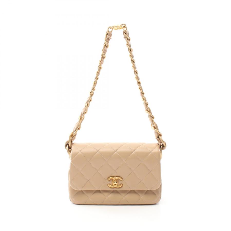 CHANEL シャネル マトラッセ ブランドオフ ラムスキン(羊革 CHANEL シャネル マトラッセ ブランドオフ ラムスキン(羊革