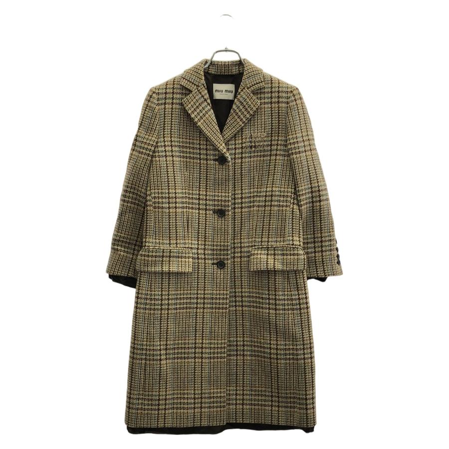 ミュウ コート ブランドオフ Miu ウール その他コート 中古 レディース