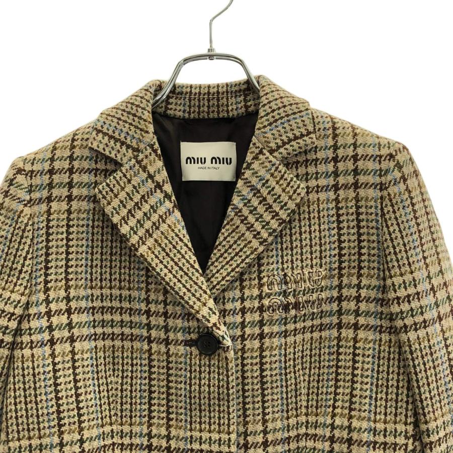 ミュウ コート ブランドオフ Miu ウール その他コート 中古 レディース