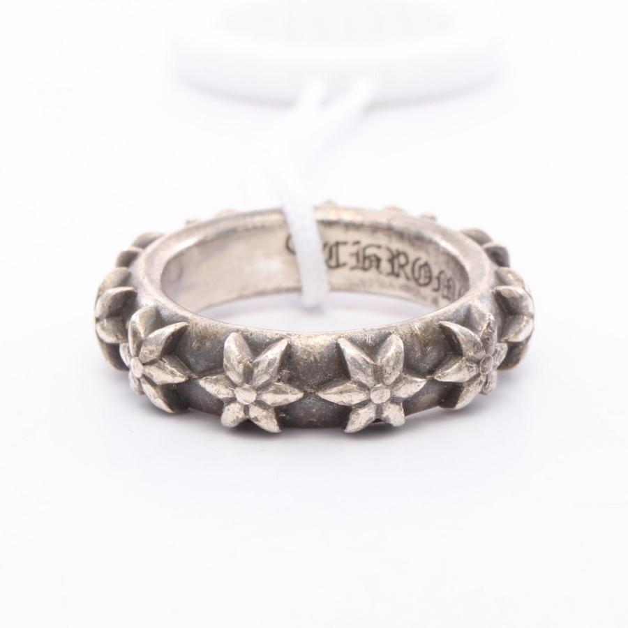 クロムハーツ スターバンド リング 15号 シルバー 指輪 925 クロムハーツ スターバンド ブランドオフ CHROME HEARTS シルバー925