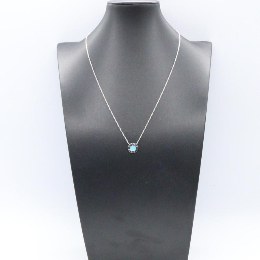TIFFANY&Co.（ティファニー） TWOサークル ターコイズ ネックレス