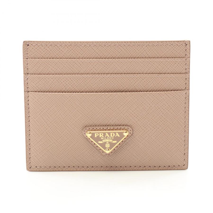 【美品】PRADA SAFFIANO TRIANG PRADA（プラダ） SAFFIANO TRIANG ブランドオフ サフィアーノレザー