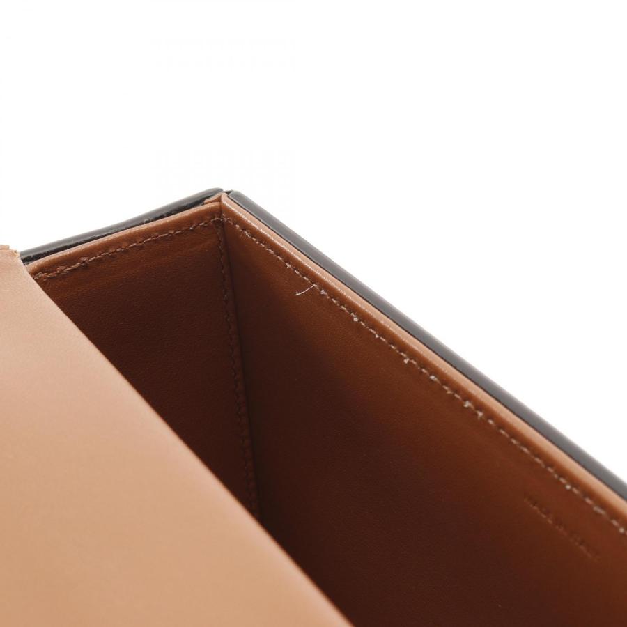 CELINE セリーヌ トリオンフ レザー ケース ダーク ブラウン 箱 CELINE（セリーヌ） ボックス トリオンフ ブランドオフ レザー