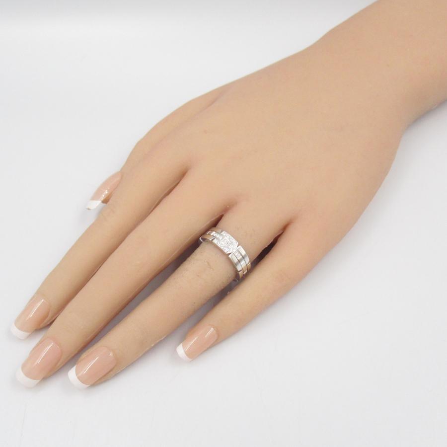 カルティエ タンクフランセーズ ダイヤ リング 750(WG) Cartier（カルティエ） タンクフランセーズ ダイヤ リング ブランド