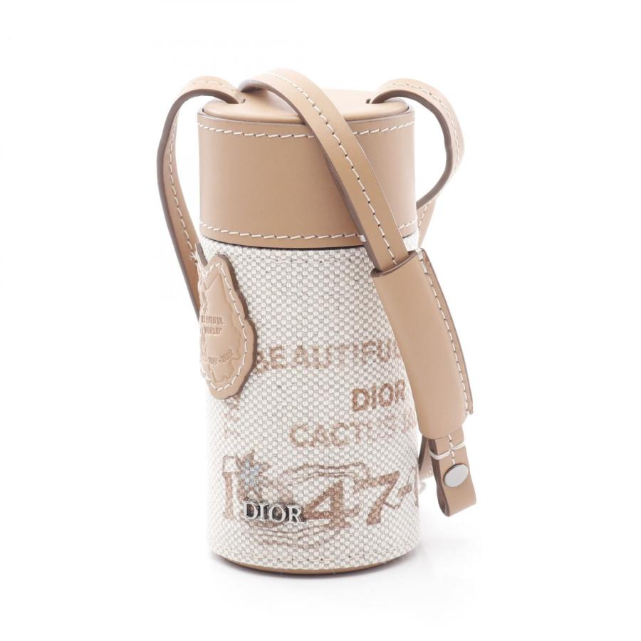 ディオール キャンバス ローラーポーチナノ CACTUS JACK ショルダー クリスチャンディオール DIOR TRAVIS SCOTT CACTUS JACK