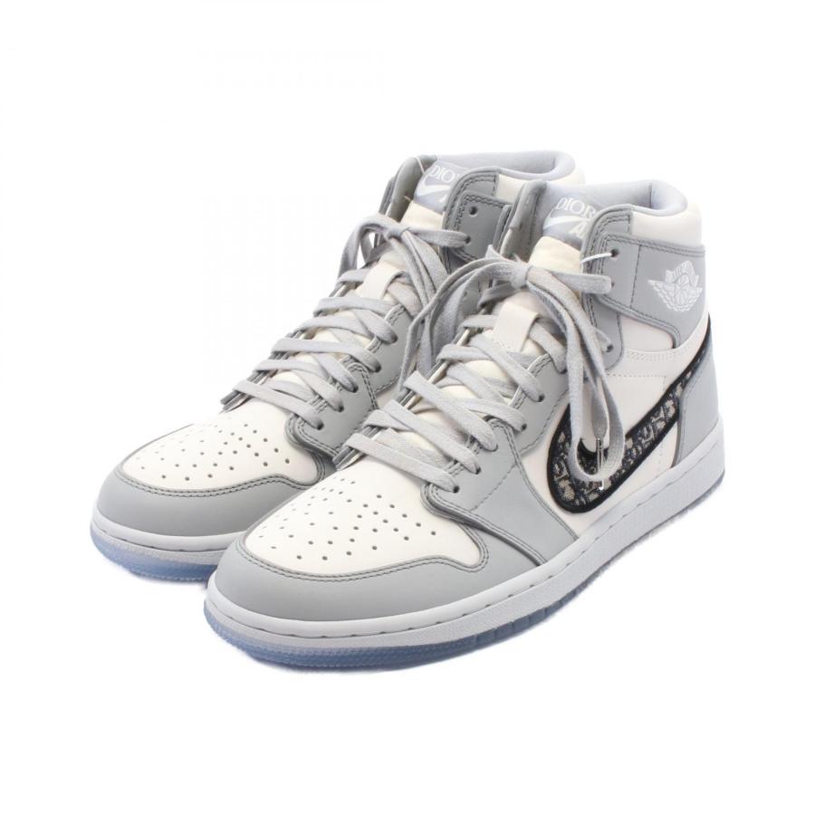 ディオール DIOR × NIKE Air Jordan 1 High ブランドオフ Dior レザー
