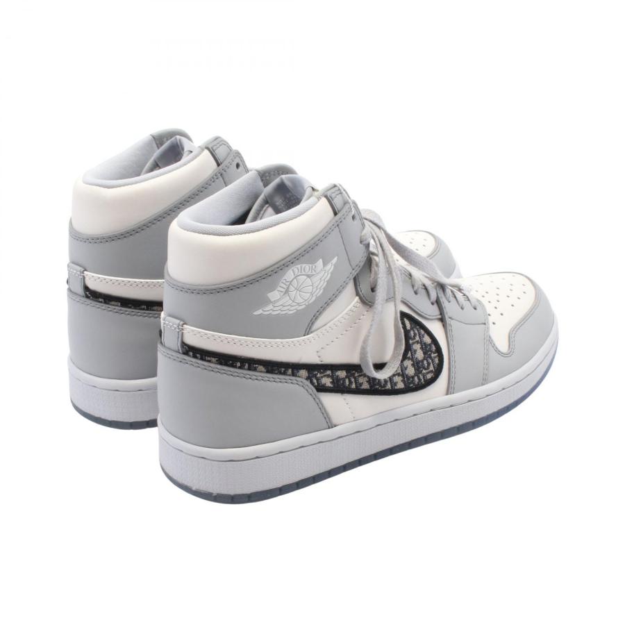 新品・未使用　Dior キッズ レザー　スニーカー　箱付き ディオール DIOR × NIKE Air Jordan 1 High ブランドオフ Dior レザー