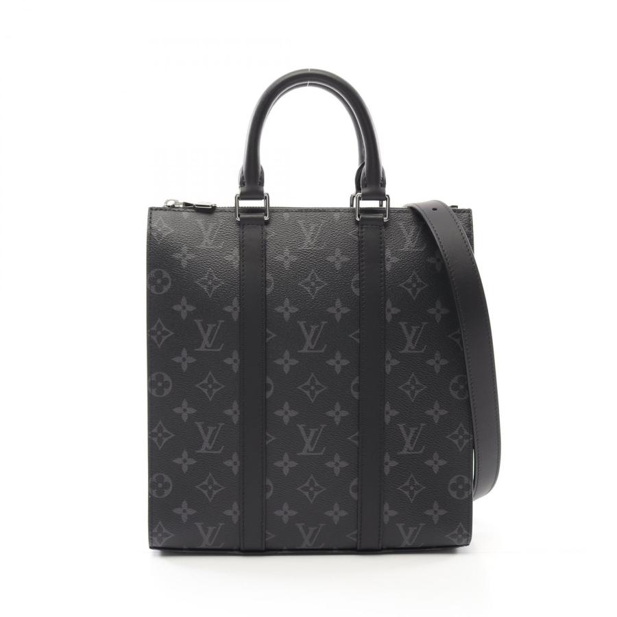 超極美品　ルイヴィトン　モノグラム　エクリプス　サックプラ　クロス　ハンドバッグ LOUIS VUITTON（ルイ・ヴィトン） サックプラ クロス ブランドオフ