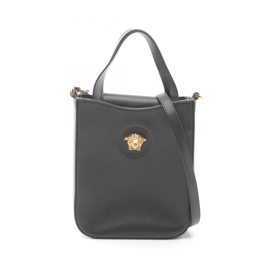 ヴェルサーチ メドゥーサ スクエア ブランドオフ VERSACE レザー 