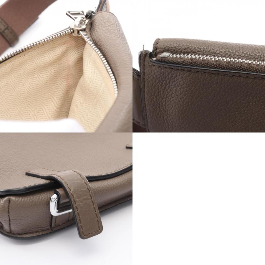 LOEWE（ロエベ） ミリタリー バムバッグ アナグラム ブランドオフ