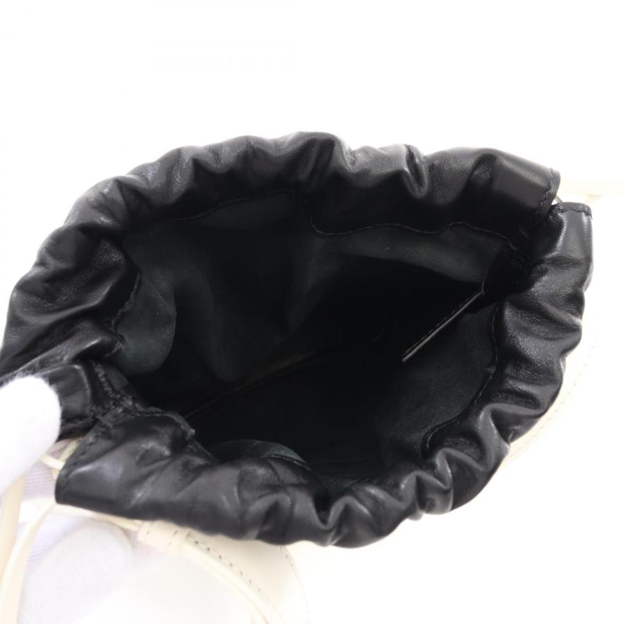 ジルサンダー JIL SANDER CURVE SMALL ショルダーバッグ バッグ レザー レディース ホワイト系 / ブラック系 J07WG0082P7101106 【新品】 JIL SANDER(ジル サンダー)｜CURVE CROSSBODY バッグ/ブラック の通販