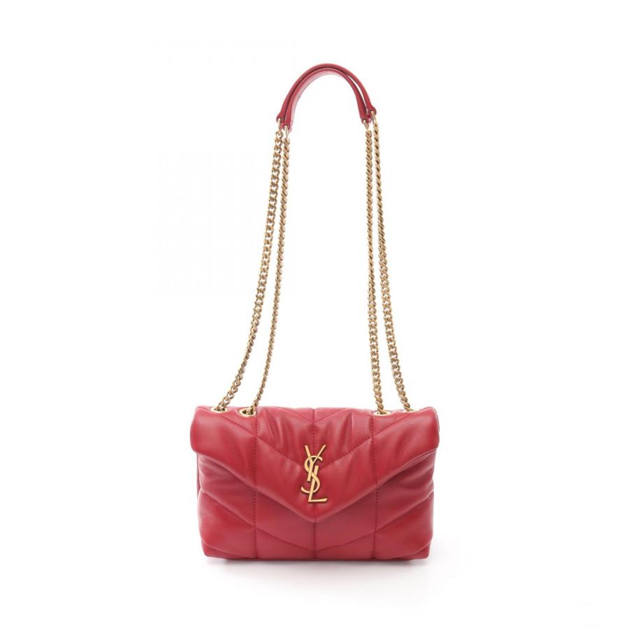 サンローラン パファー トイバッグ ブランドオフ SAINT LAURENT レザー