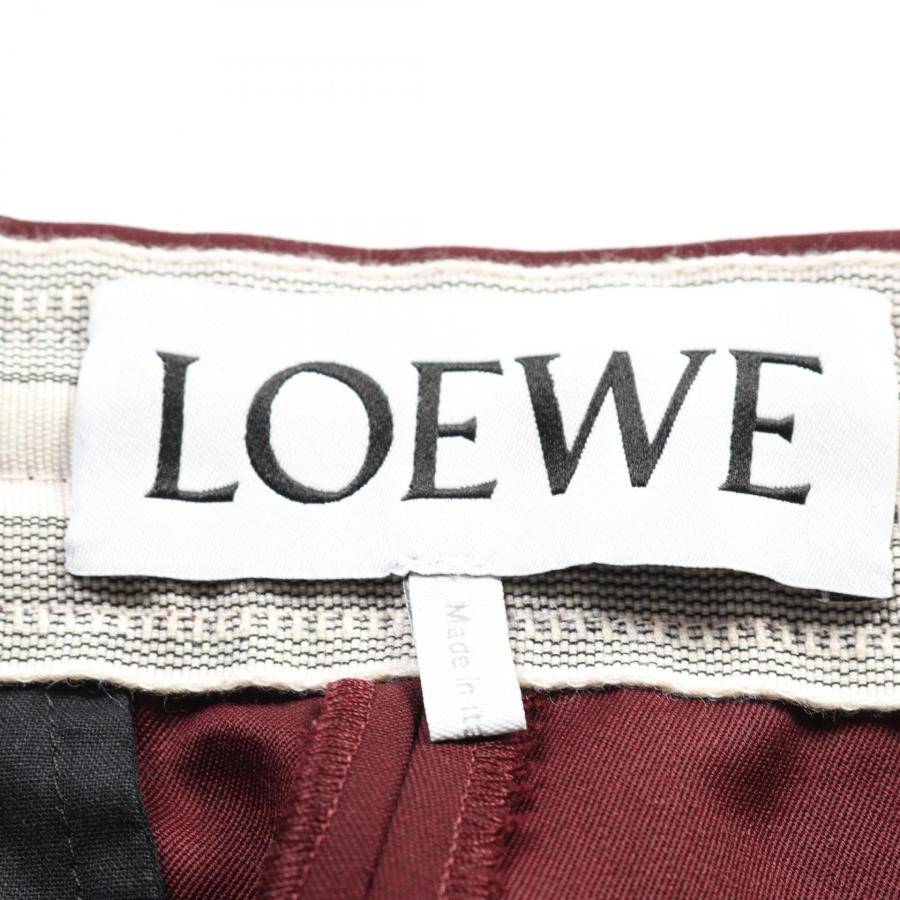 LOEWE（ロエベ） ドローストリング ブランドオフ ウール パンツ 中古