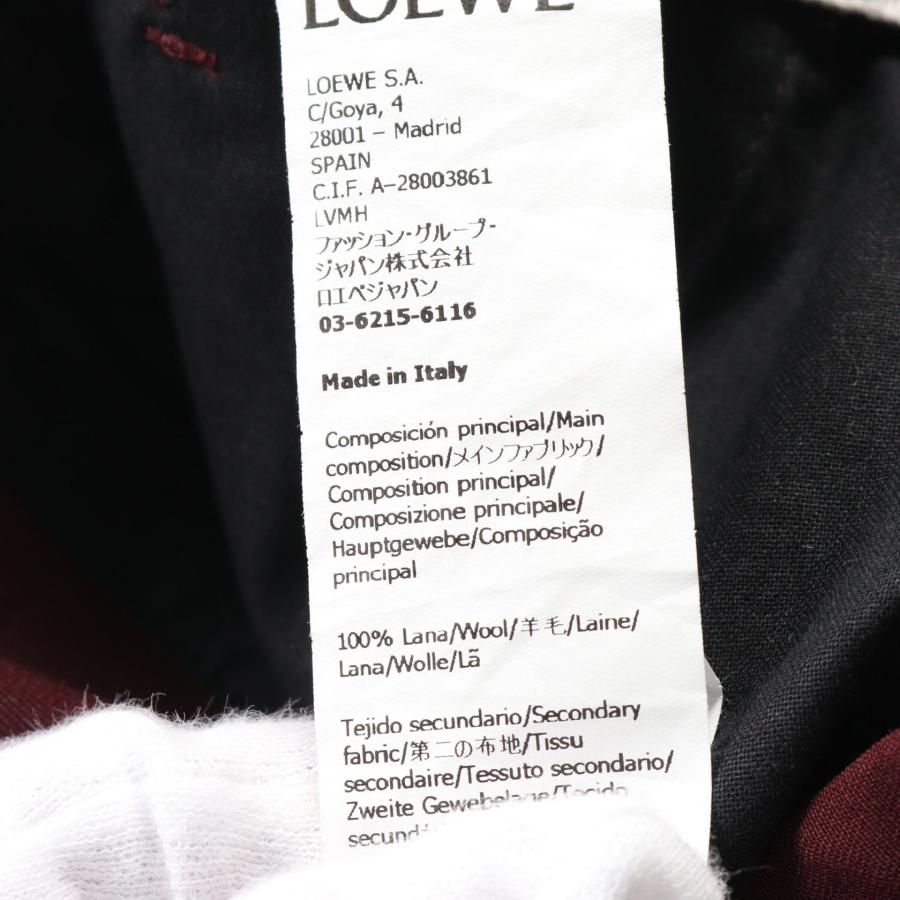 LOEWE（ロエベ） ドローストリング ブランドオフ ウール パンツ 中古