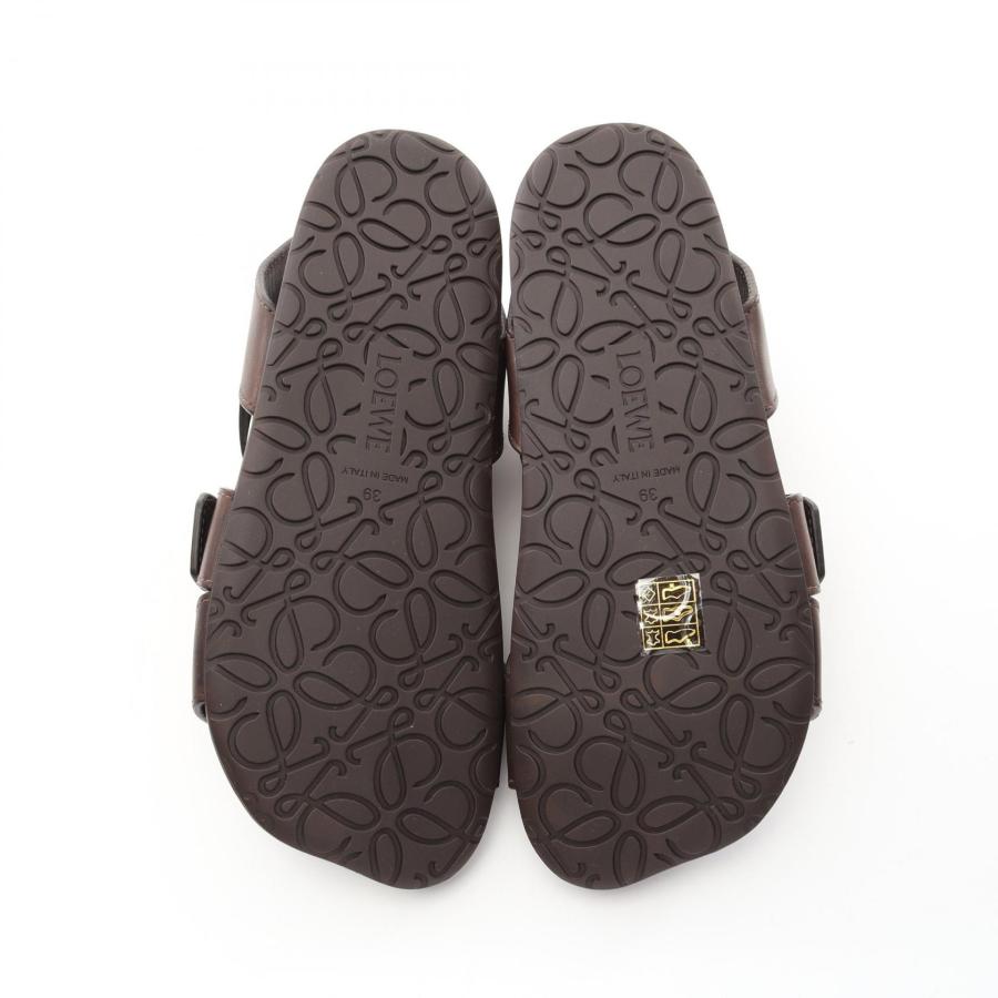 LOEWE（ロエベ） イーズ バックル ブランドオフ レザー サンダル