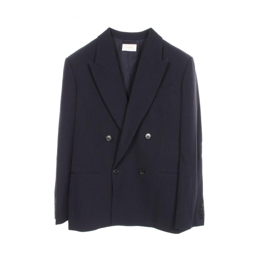 ザ ロウ THE ROW SANDON テーラードジャケット 衣料品 アウター ウール レディース ネイビー系 8325W2164DRN6 【新品】 ザ ロウ SANDON ブランドオフ THE ROW ウール テーラードジャケット