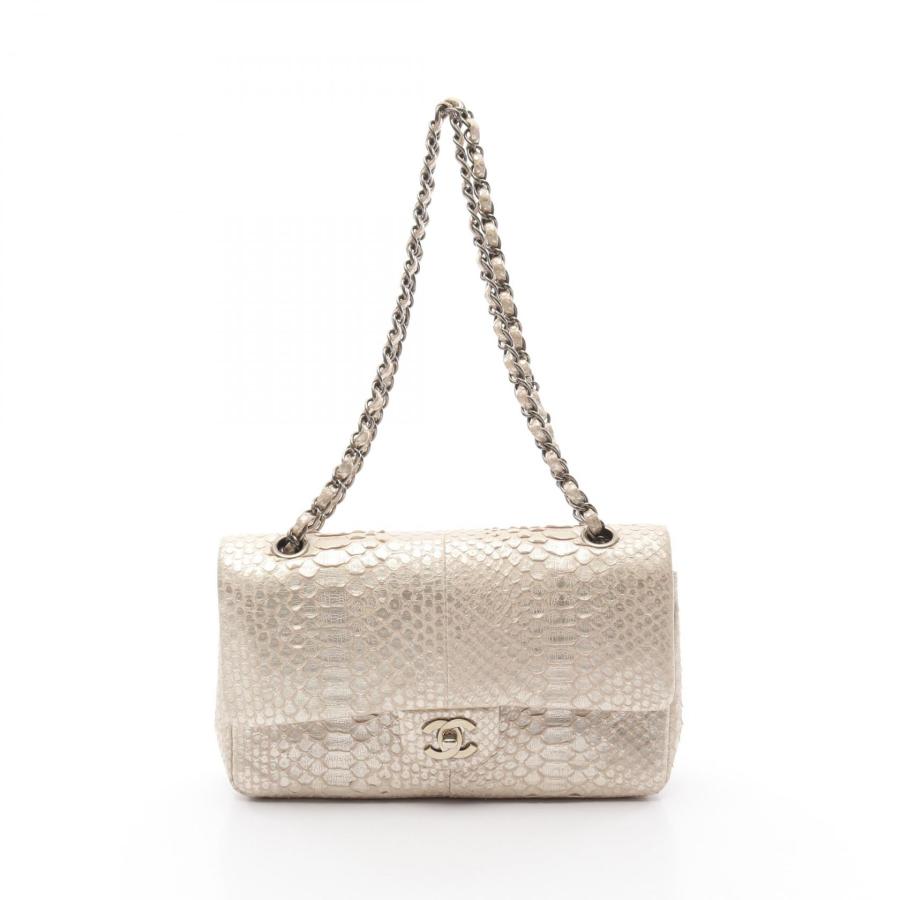 CHANEL（シャネル） Wフラップ ブランドオフ エキゾチックレザー